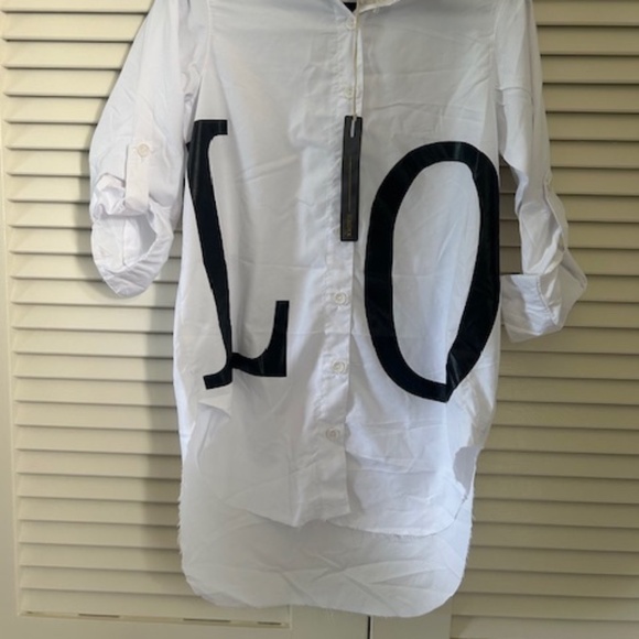 NWT KROIX "Love" Shirt, Sz S - Picture 5 of 6